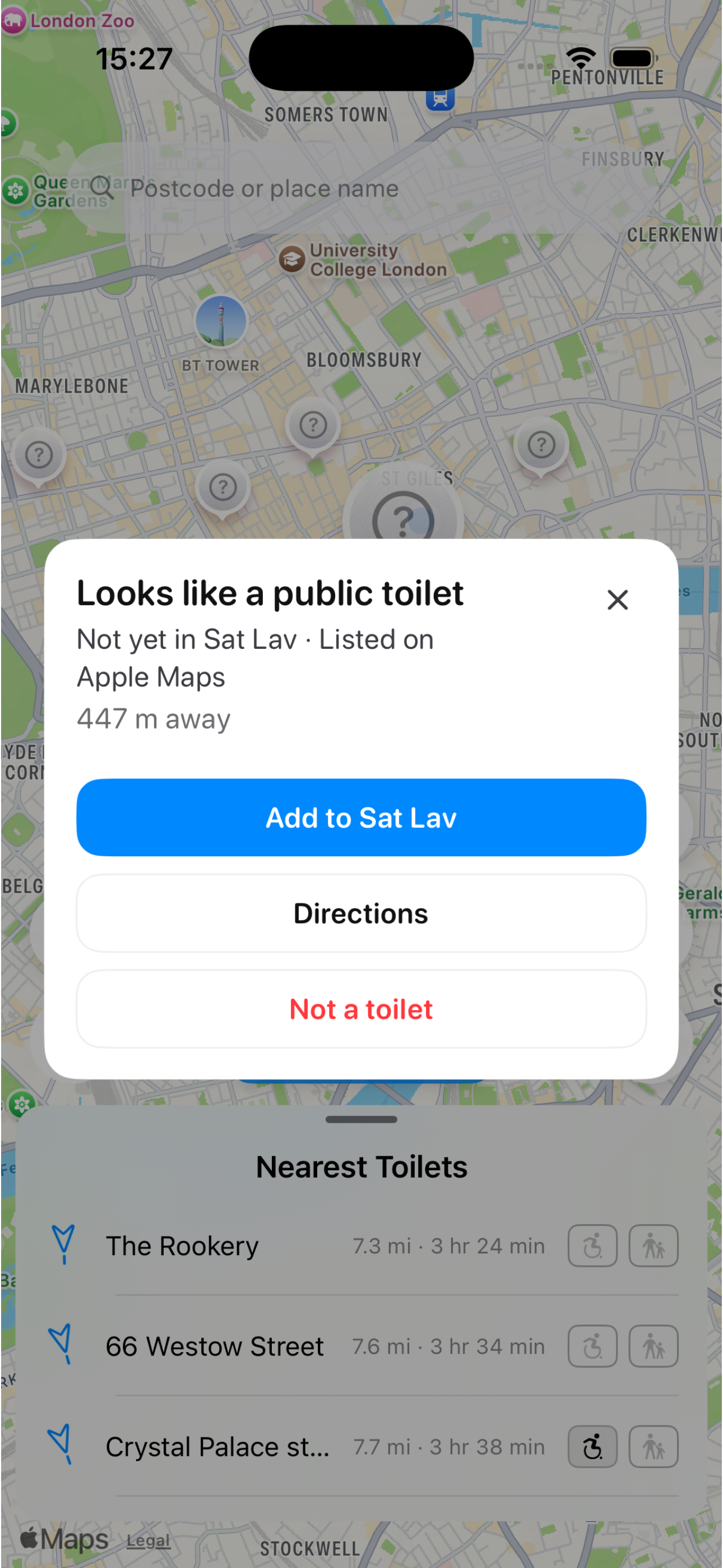 Keep the map accurate